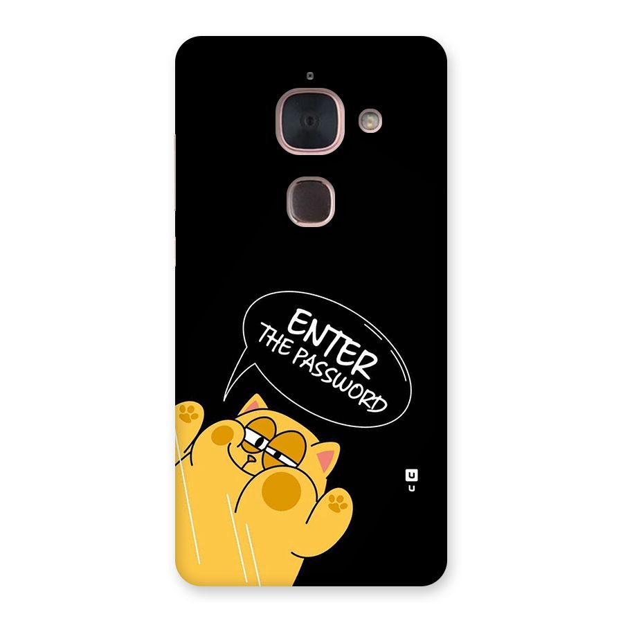 Enter The Password Back Case for Le Max 2