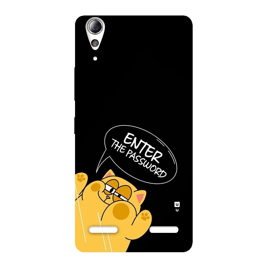 Enter The Password Back Case for Lenovo A6000
