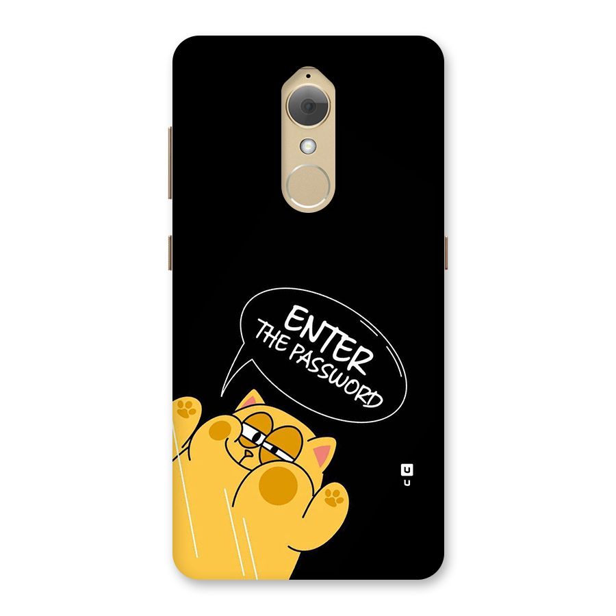 Enter The Password Back Case for Lenovo K8