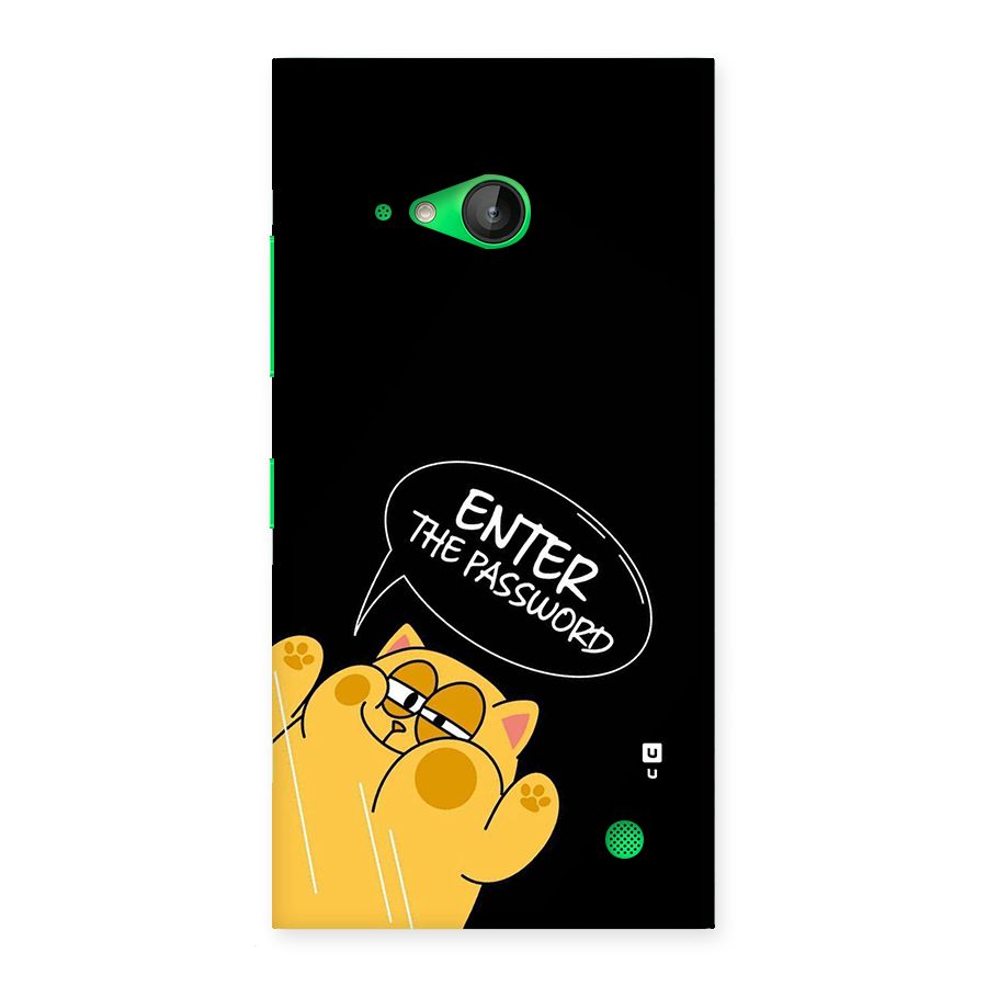 Enter The Password Back Case for Lumia 730
