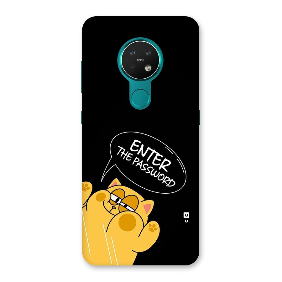 Enter The Password Back Case for Nokia 7.2