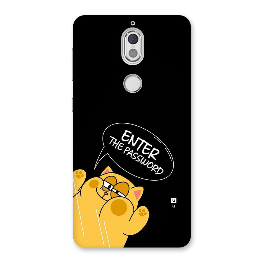 Enter The Password Back Case for Nokia 7