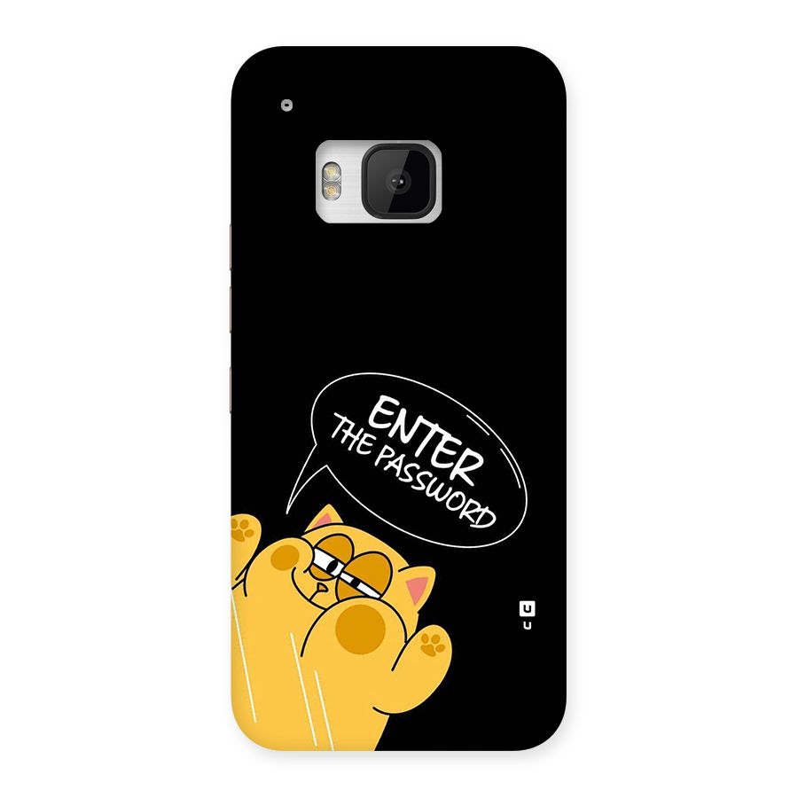 Enter The Password Back Case for One M9