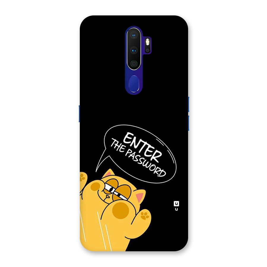 Enter The Password Back Case for Oppo A9 (2020)