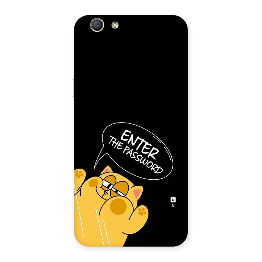 Enter The Password Back Case for Oppo F1s