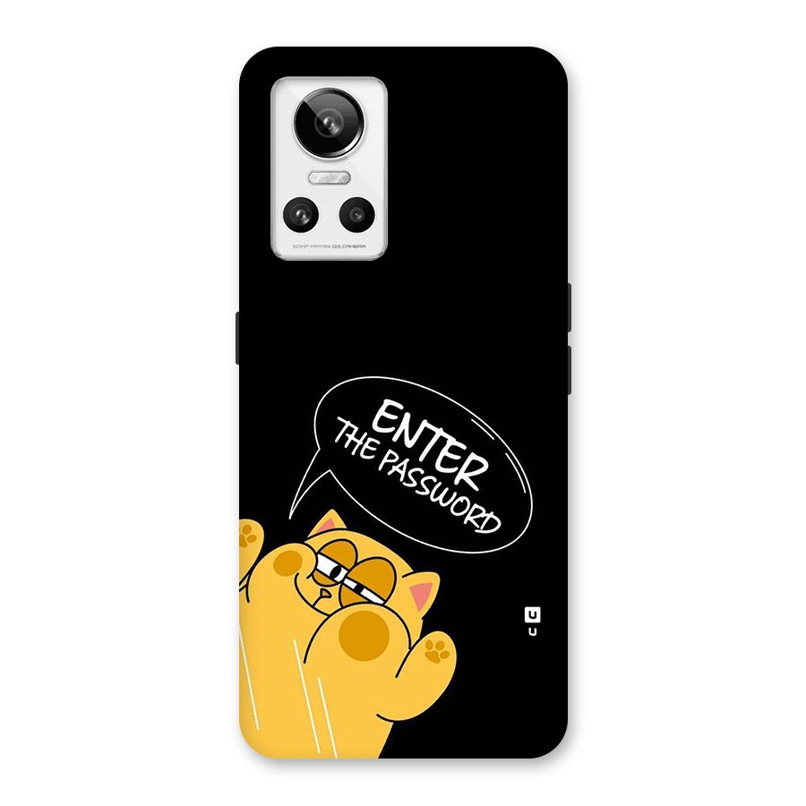 Enter The Password Back Case for Realme GT Neo 3