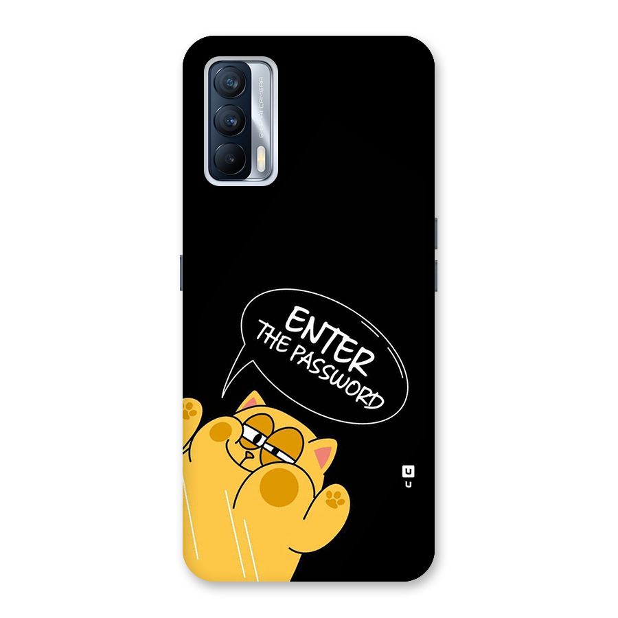 Enter The Password Back Case for Realme X7