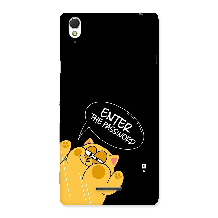 Enter The Password Back Case for Xperia T3