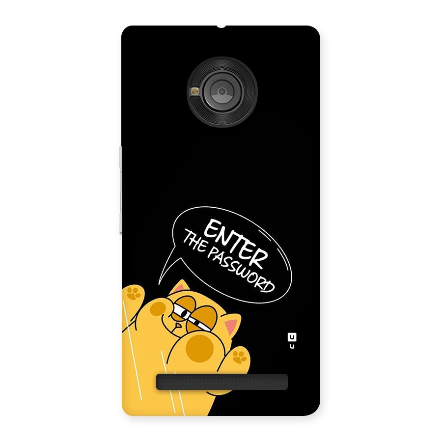 Enter The Password Back Case for Yunique