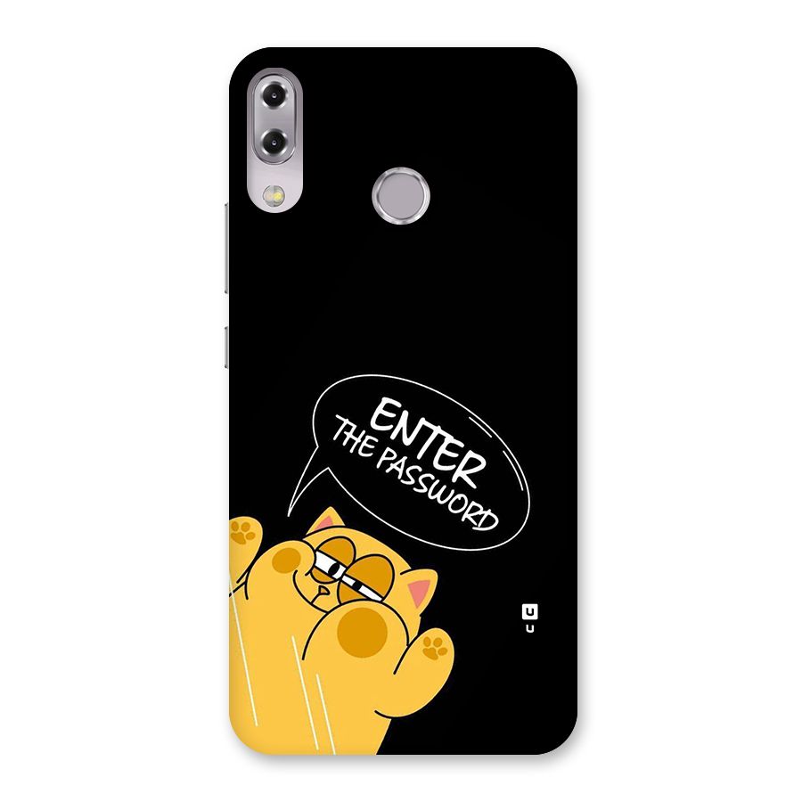 Enter The Password Back Case for Zenfone 5Z
