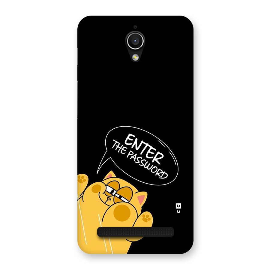 Enter The Password Back Case for Zenfone Go