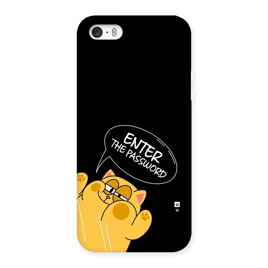 Enter The Password Back Case for iPhone SE 2016