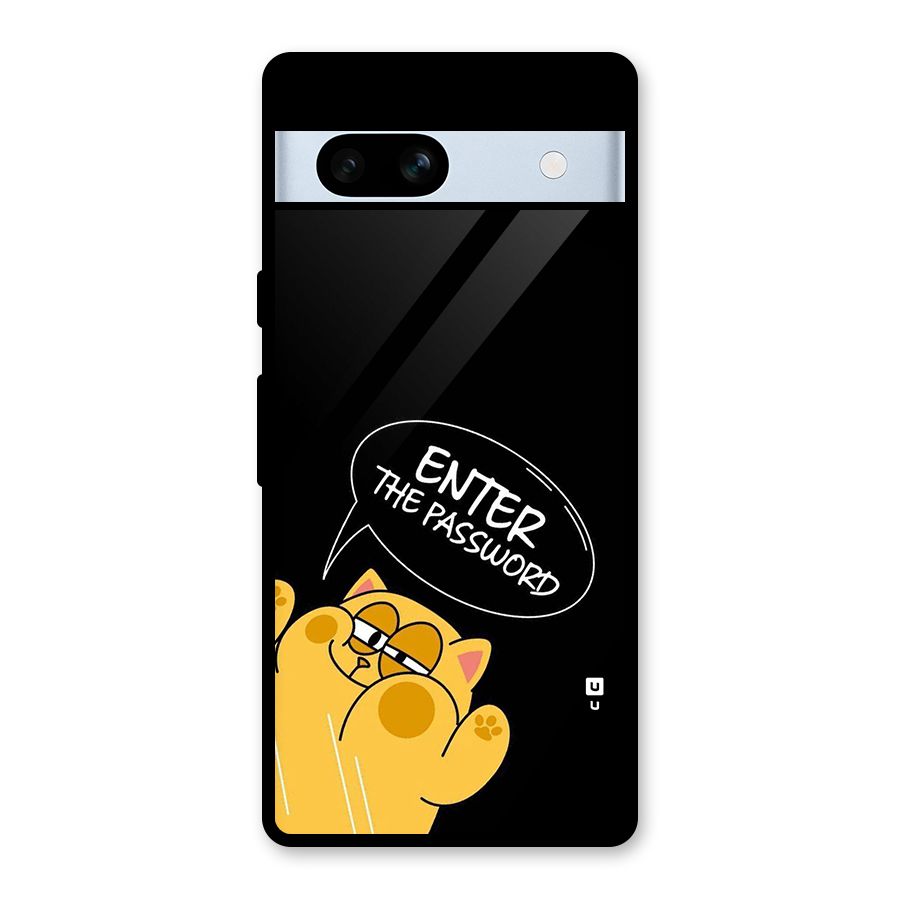 Enter The Password Glass Back Case for Google Pixel 7a