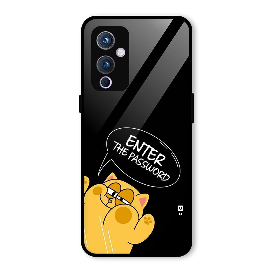 Enter The Password Glass Back Case for OnePlus 9