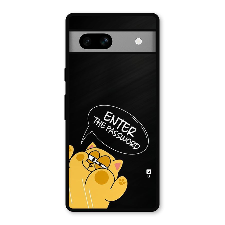 Enter The Password Metal Back Case for Google Pixel 7a