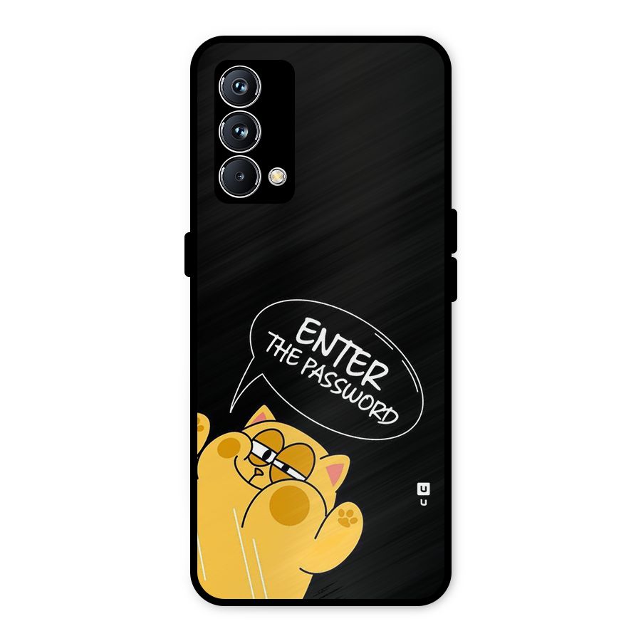 Enter The Password Metal Back Case for Realme GT Master Edition