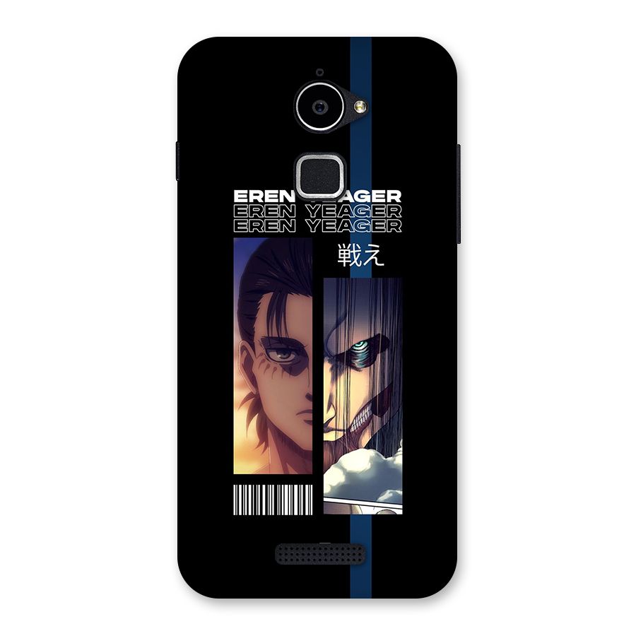 Eren Yeager Angry Back Case for Coolpad Note 3 Lite