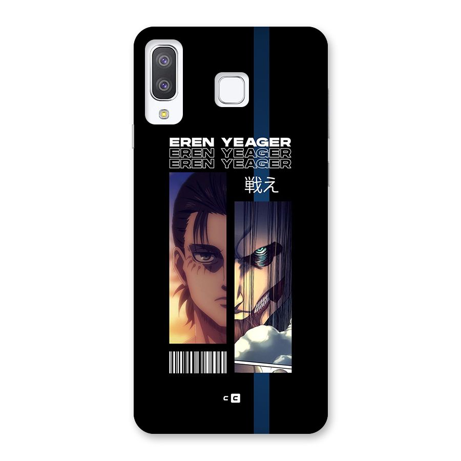 Eren Yeager Angry Back Case for Galaxy A8 Star