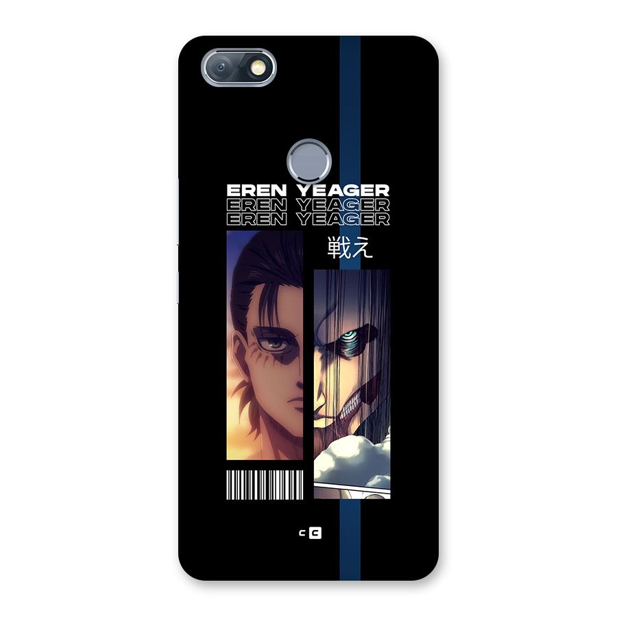 Eren Yeager Angry Back Case for Infinix Note 5