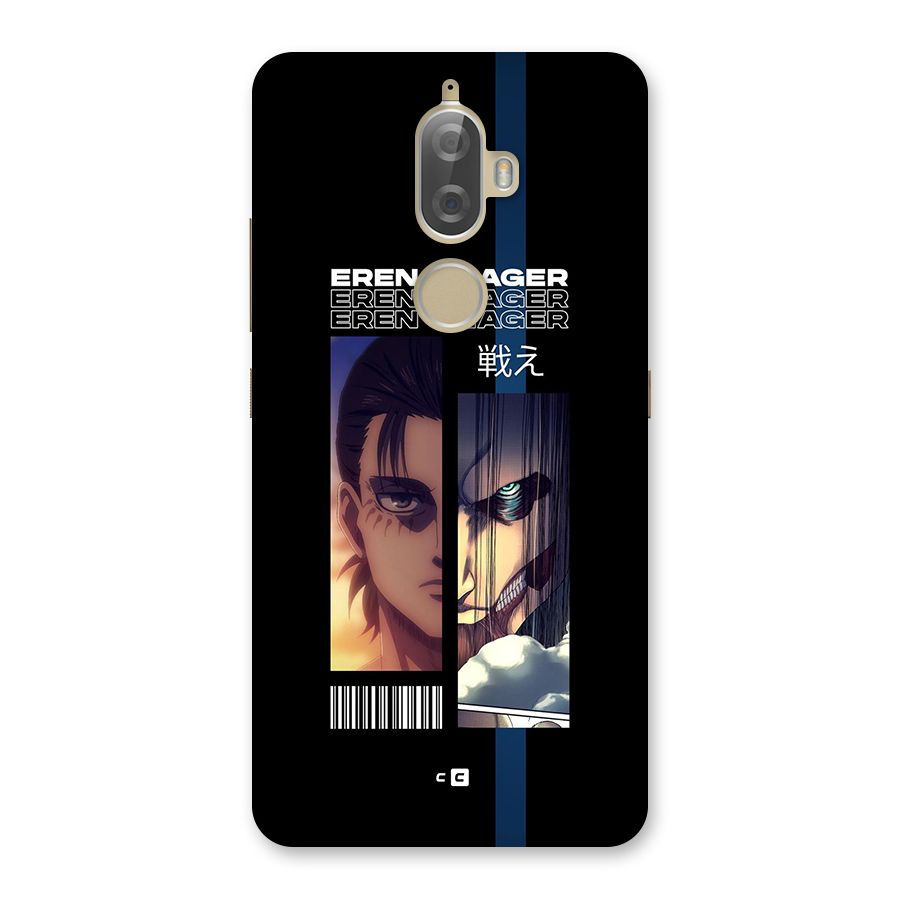 Eren Yeager Angry Back Case for Lenovo K8 Plus