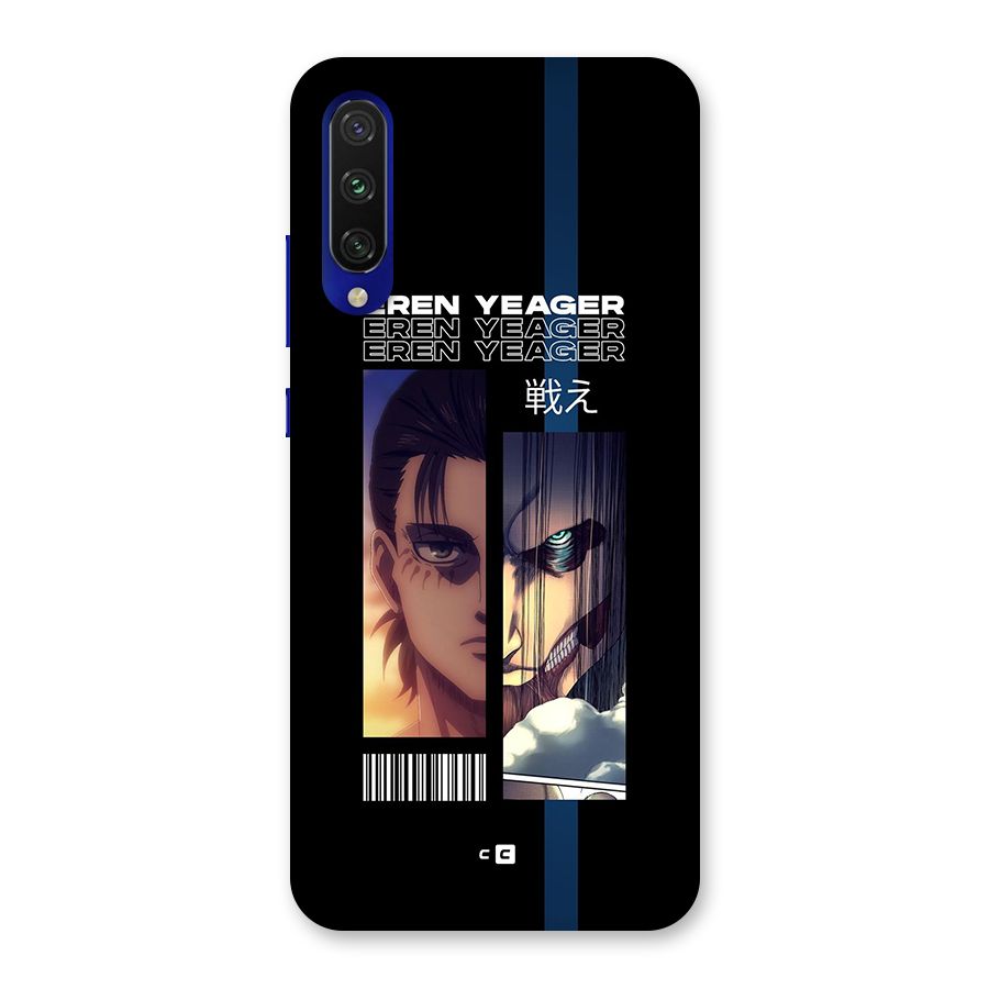 Eren Yeager Angry Back Case for Mi A3