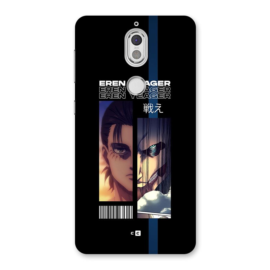 Eren Yeager Angry Back Case for Nokia 7