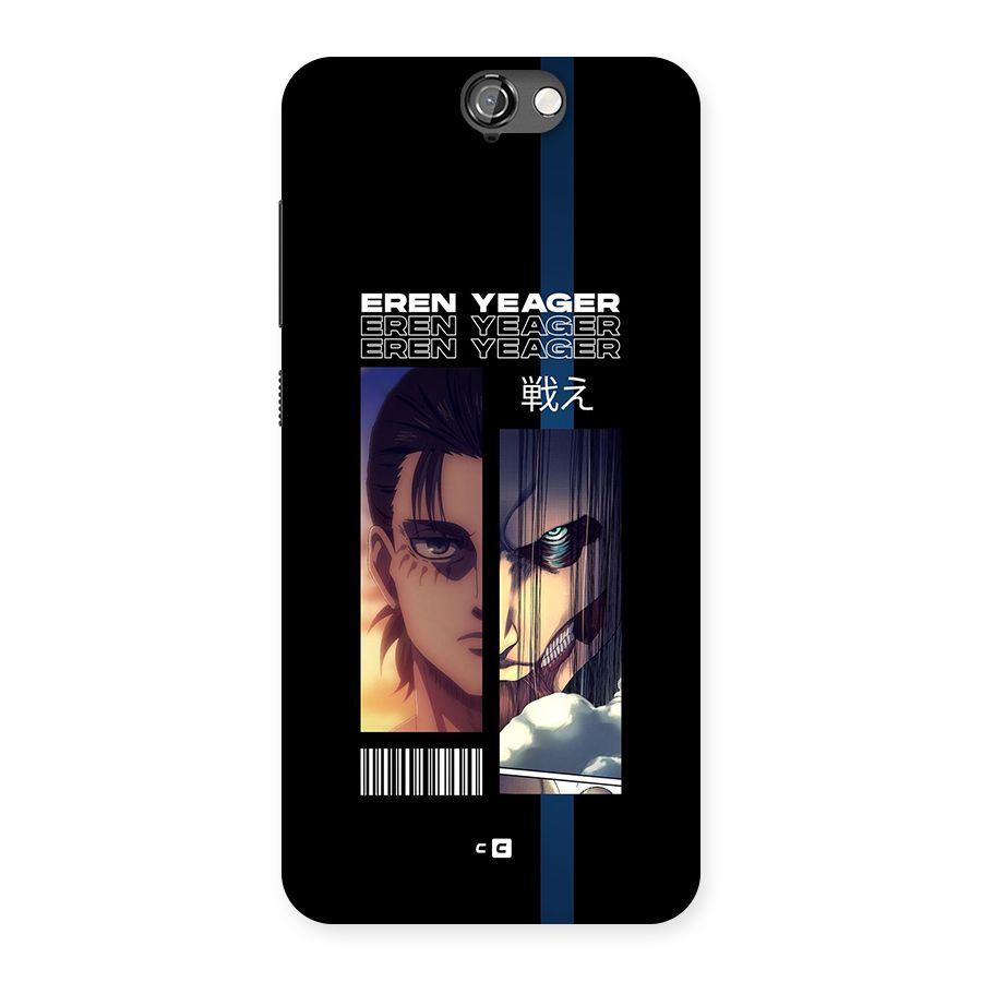 Eren Yeager Angry Back Case for One A9