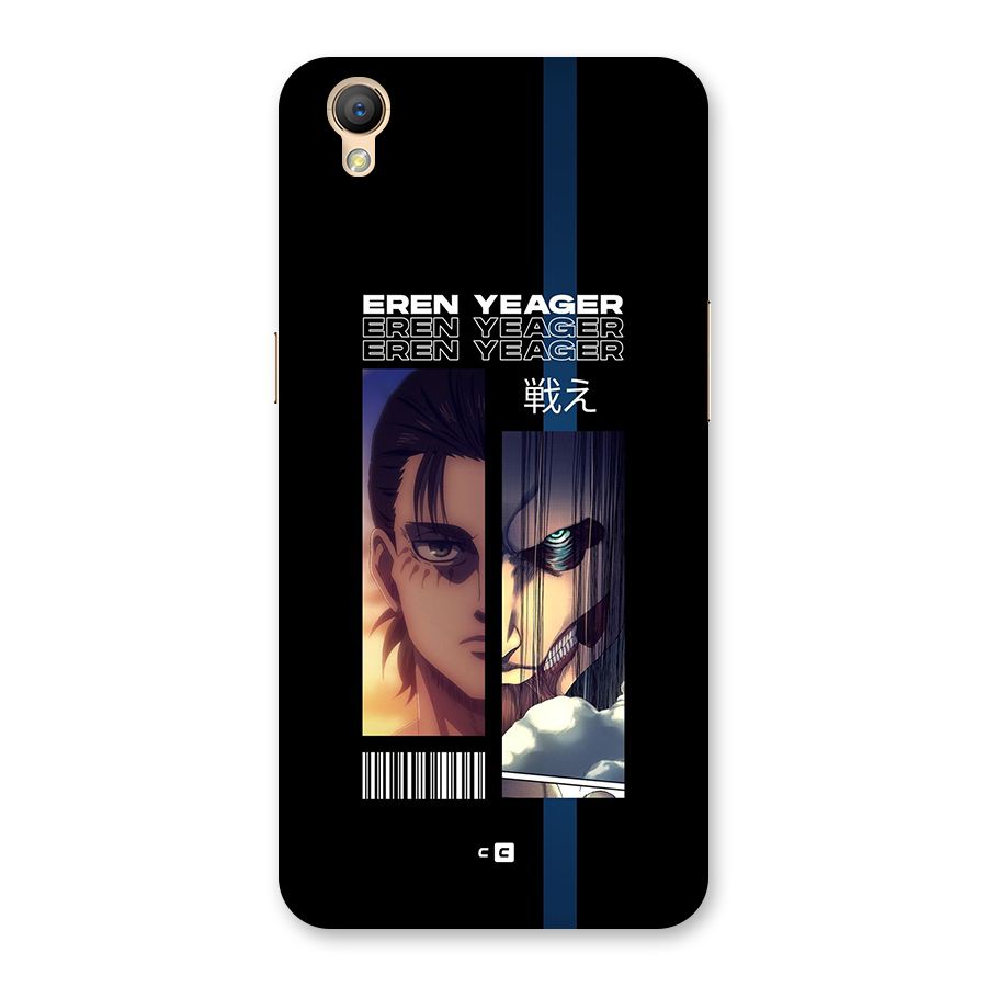 Eren Yeager Angry Back Case for Oppo A37
