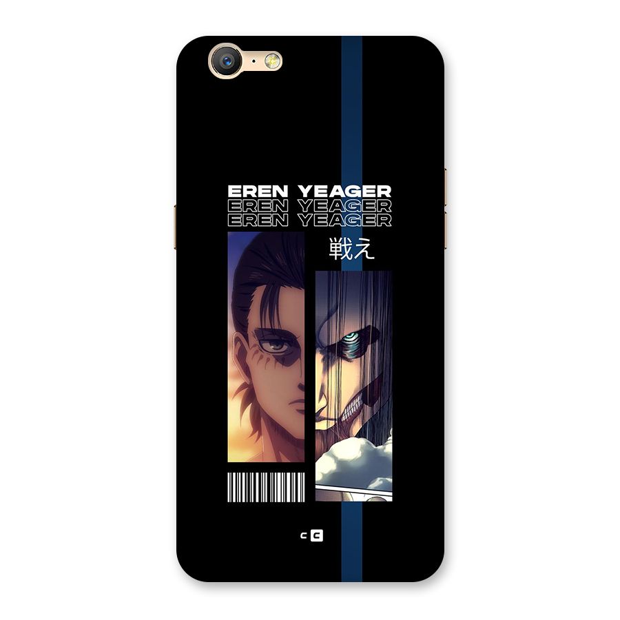 Eren Yeager Angry Back Case for Oppo A57