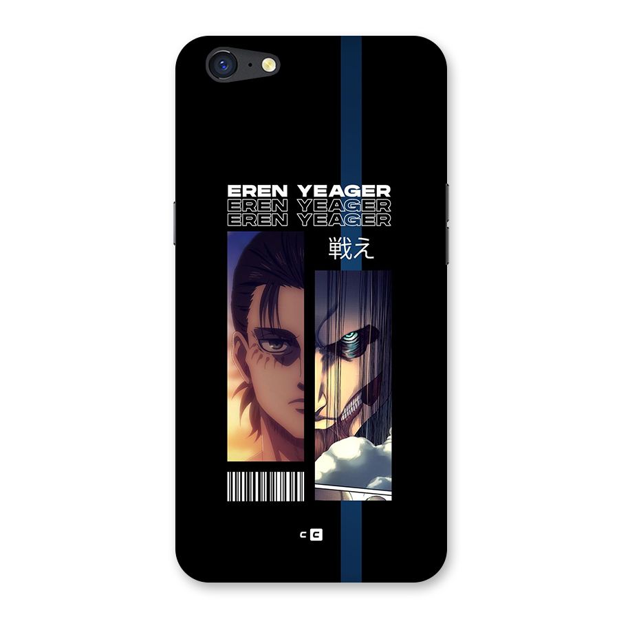 Eren Yeager Angry Back Case for Oppo A71