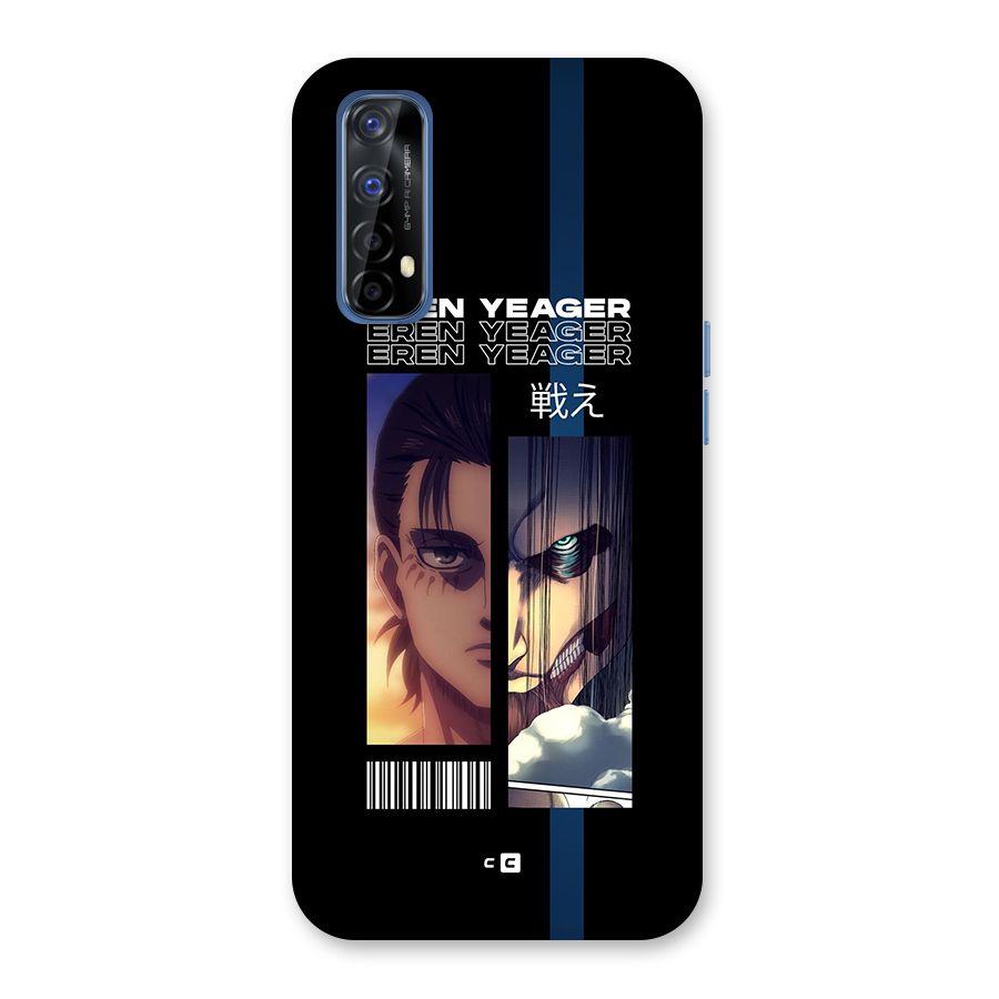 Eren Yeager Angry Back Case for Realme 7