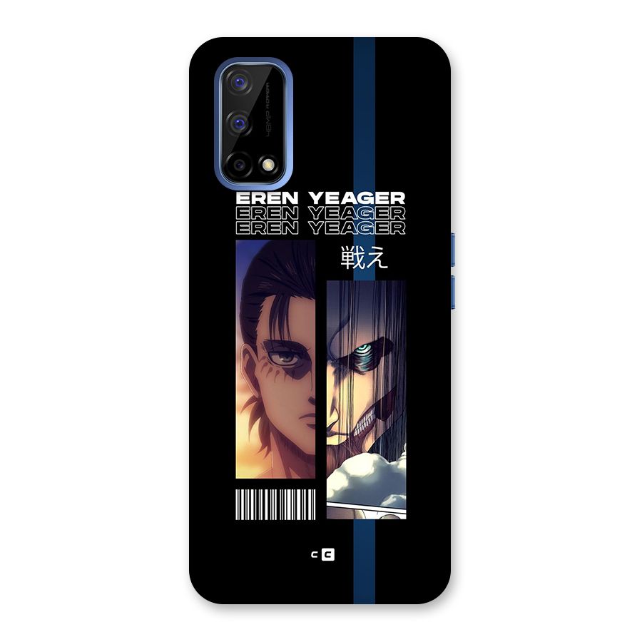 Eren Yeager Angry Back Case for Realme Narzo 30 Pro