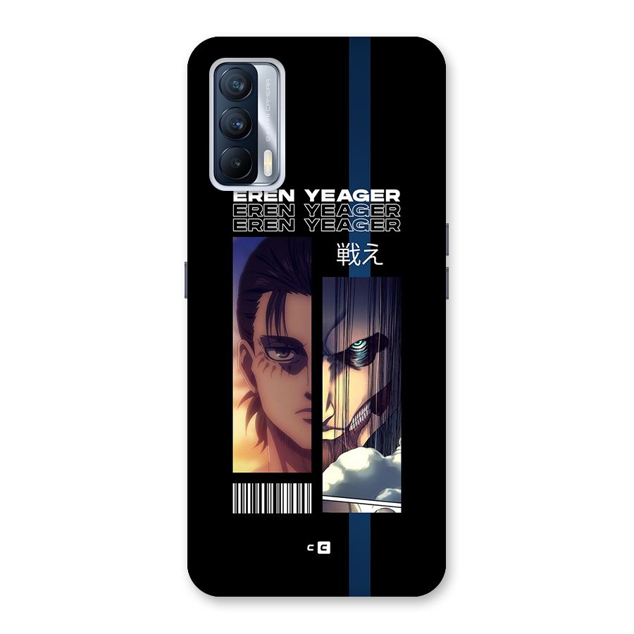 Eren Yeager Angry Back Case for Realme X7