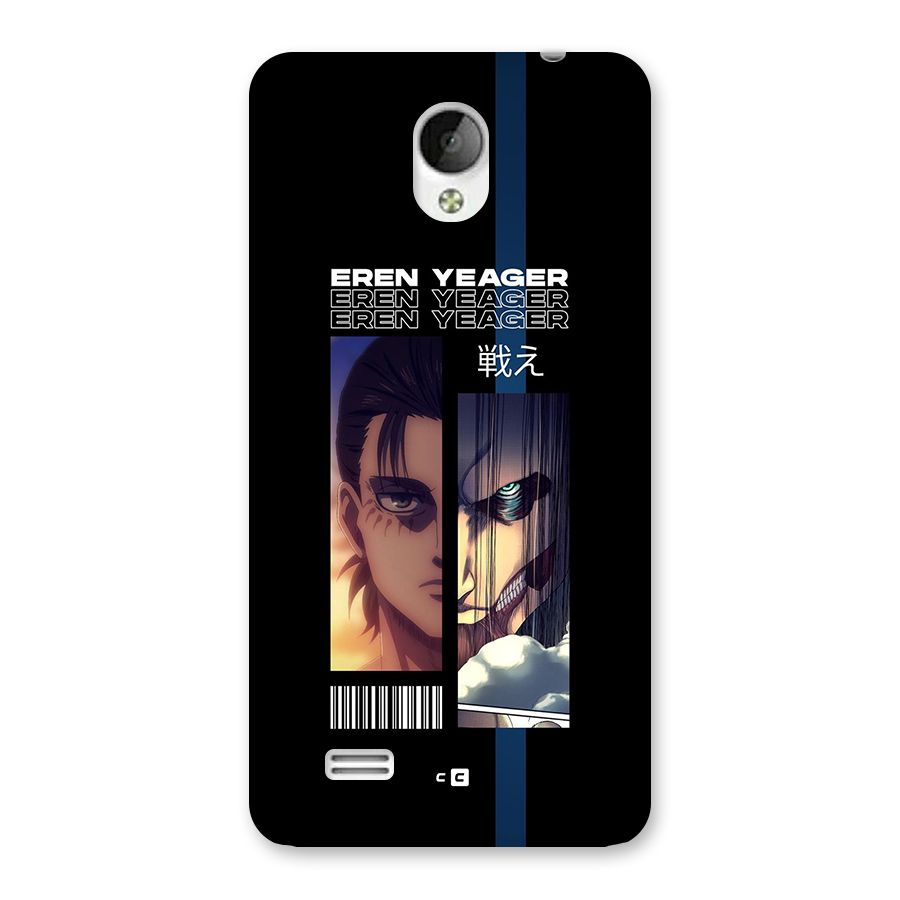 Eren Yeager Angry Back Case for Vivo Y21