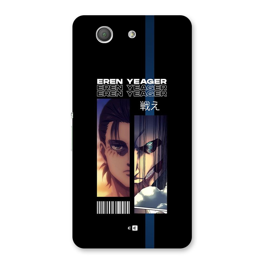 Eren Yeager Angry Back Case for Xperia Z3 Compact