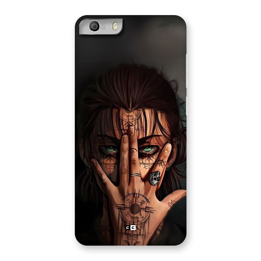 Eren Yeager Illustration Back Case for Canvas Knight 2