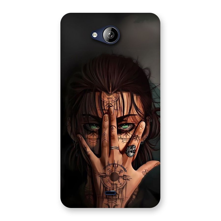 Eren Yeager Illustration Back Case for Canvas Play Q355