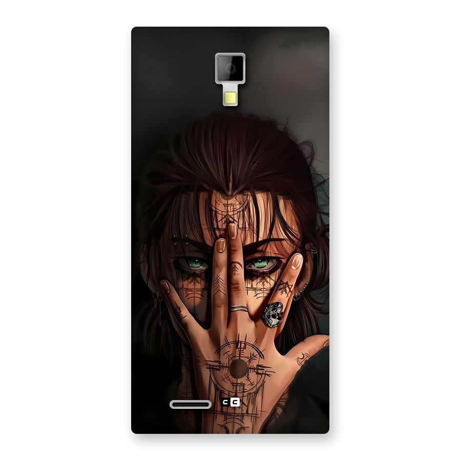 Eren Yeager Illustration Back Case for Canvas Xpress A99