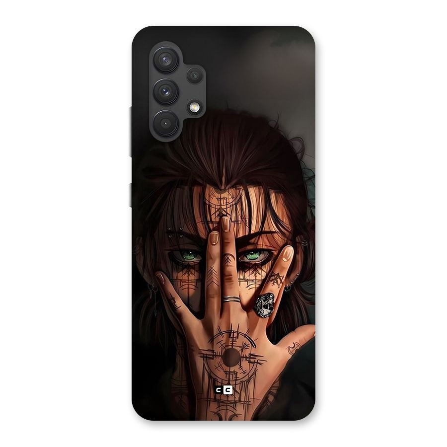Eren Yeager Illustration Back Case for Galaxy A32