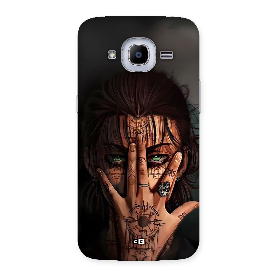 Eren Yeager Illustration Back Case for Galaxy J2 Pro