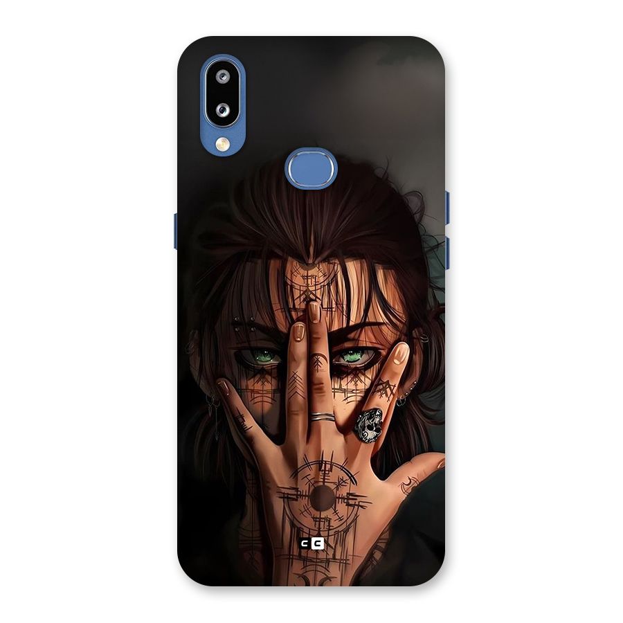 Eren Yeager Illustration Back Case for Galaxy M01s