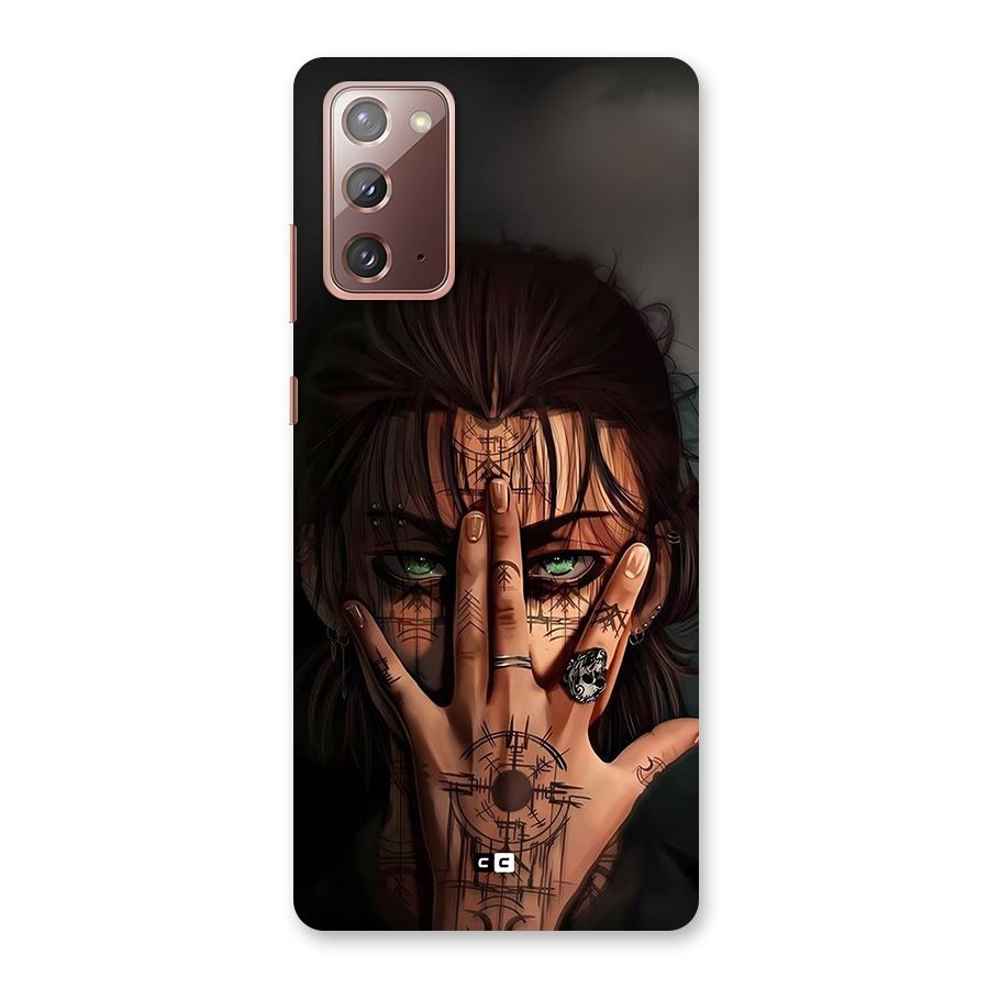 Eren Yeager Illustration Back Case for Galaxy Note 20