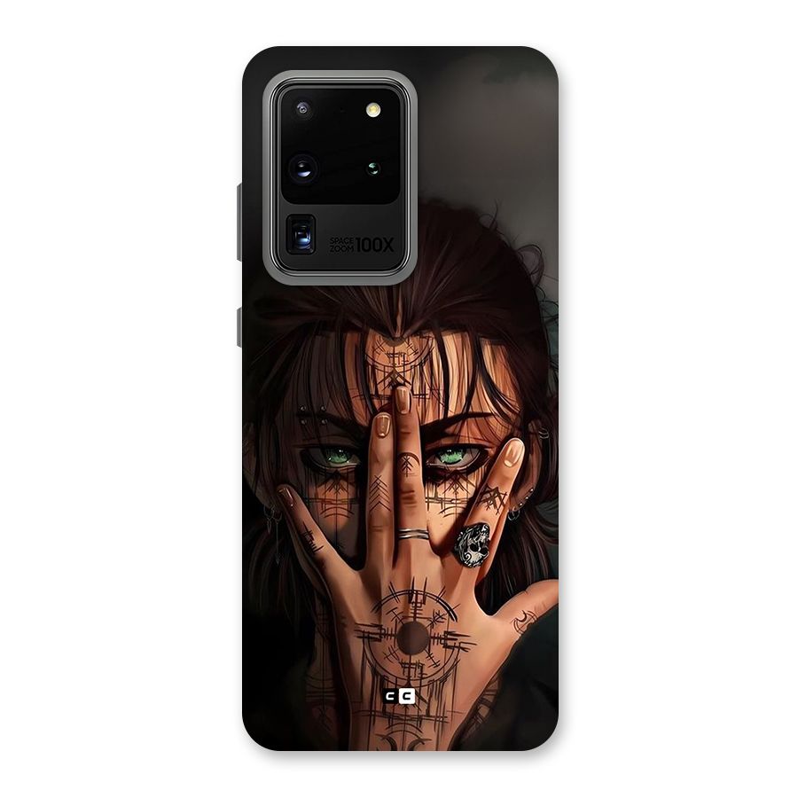 Eren Yeager Illustration Back Case for Galaxy S20 Ultra