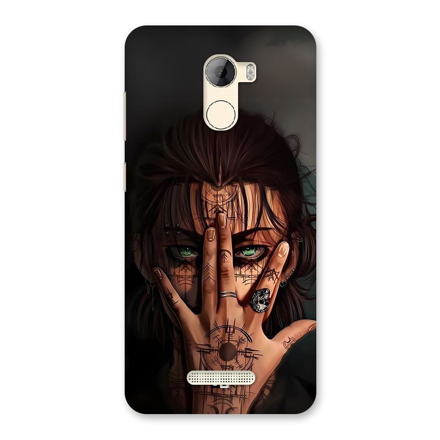 Eren Yeager Illustration Back Case for Gionee A1 LIte