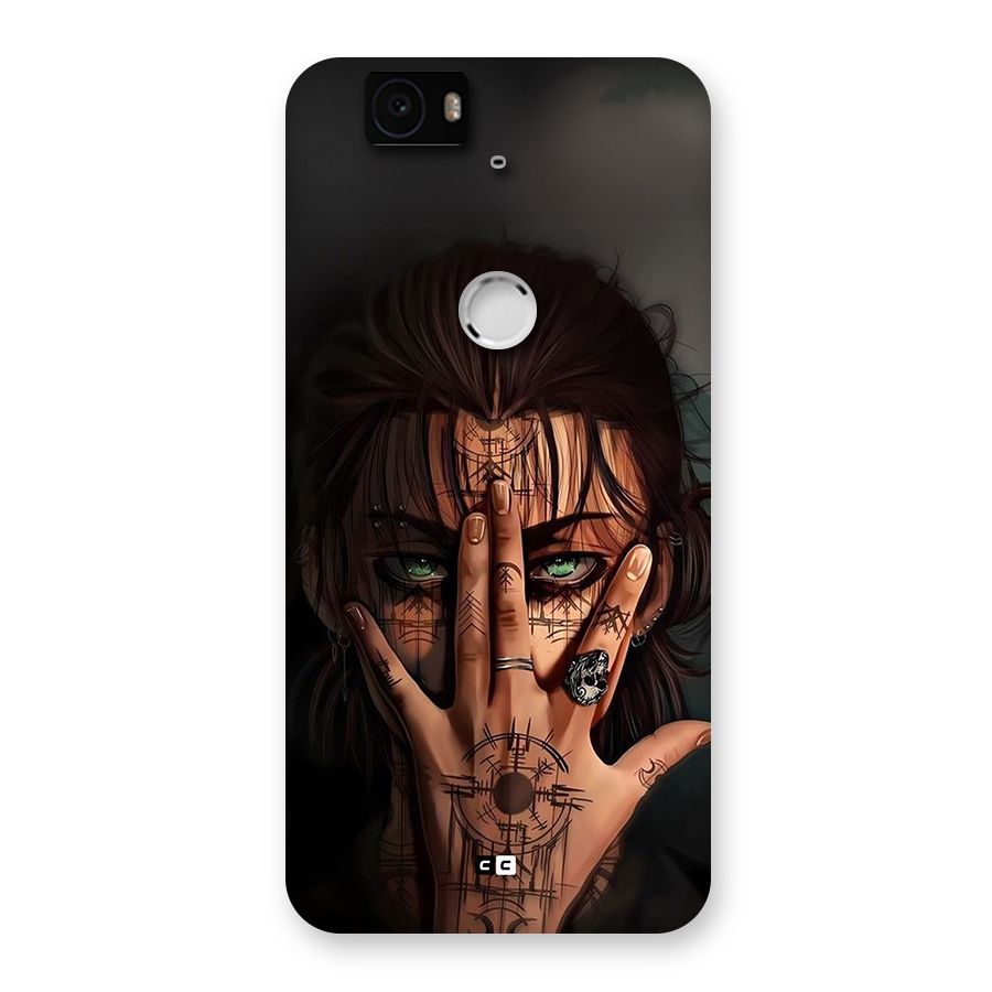Eren Yeager Illustration Back Case for Google Nexus 6P