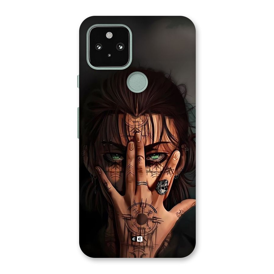 Eren Yeager Illustration Back Case for Google Pixel 5