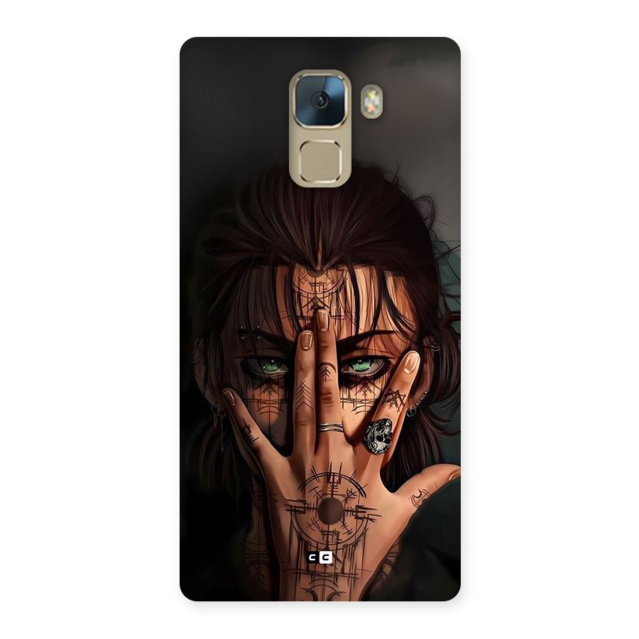 Eren Yeager Illustration Back Case for Honor 7