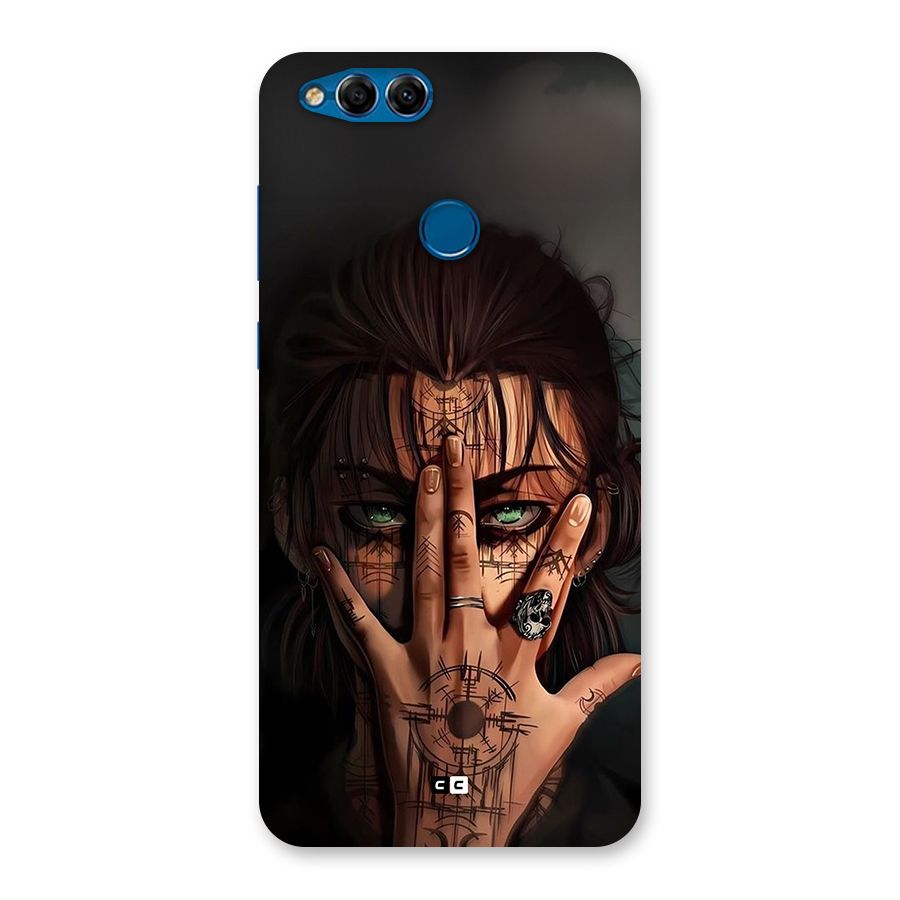 Eren Yeager Illustration Back Case for Honor 7X