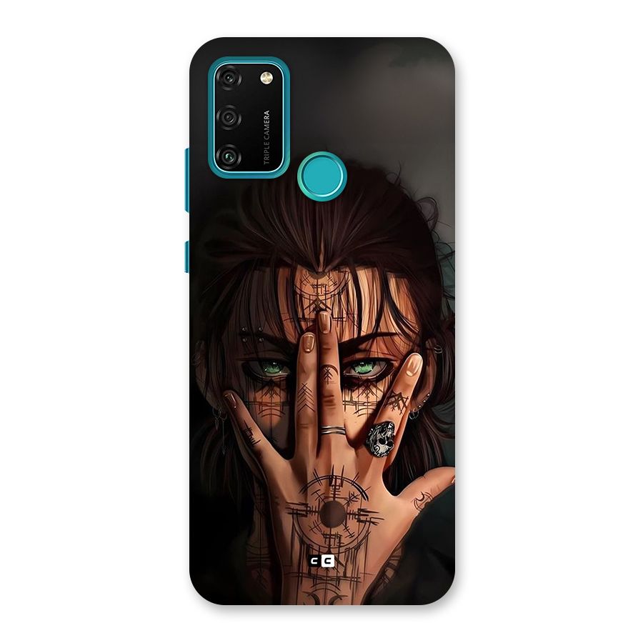 Eren Yeager Illustration Back Case for Honor 9A