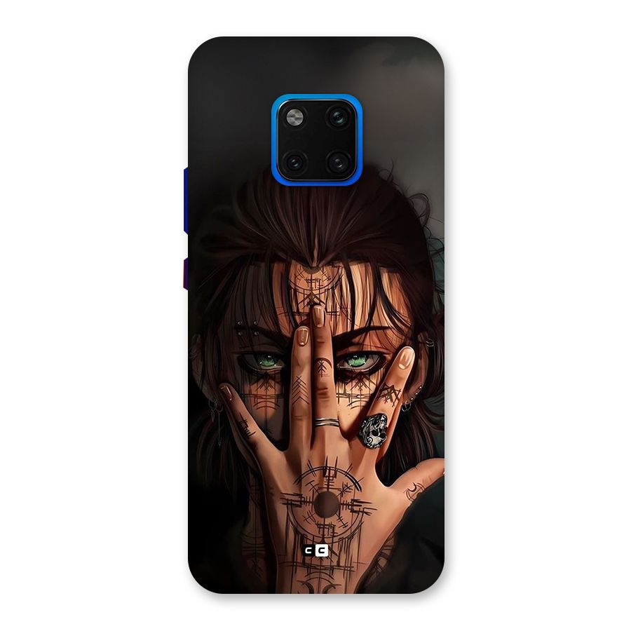 Eren Yeager Illustration Back Case for Huawei Mate 20 Pro